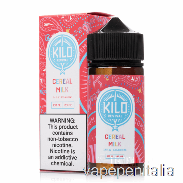 Vape Italia Cereali Latte - Kilo Revival - 100ml 6mg